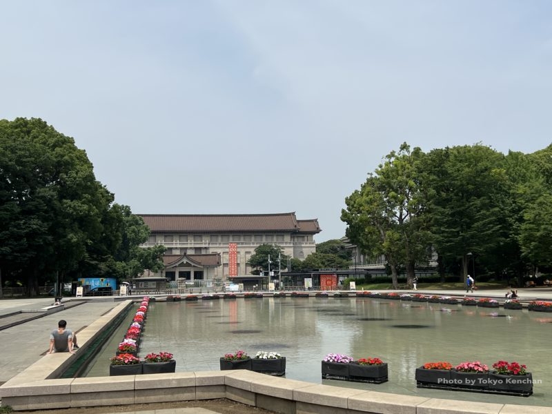 The National Museum of Tokyo in Ueno