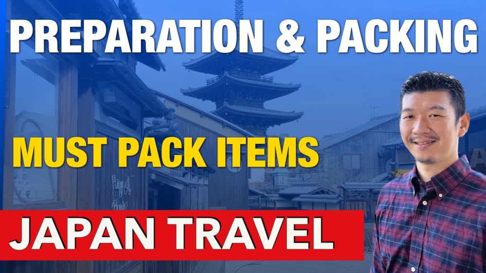 what to pack for japan travel?