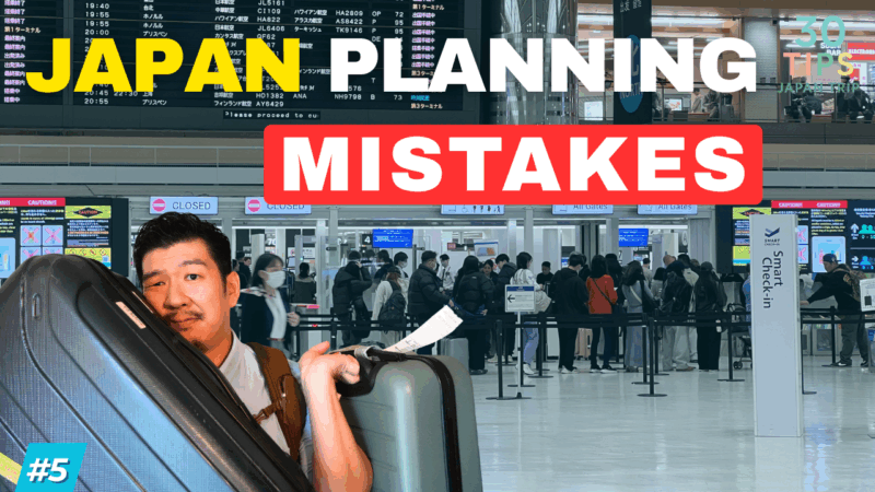 japan travel mistake